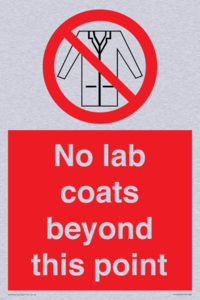 No lab coats beyond this point